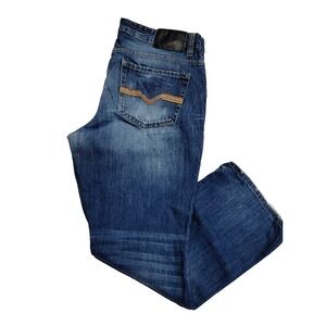 Vintage Unionbay Skateboarding Baggy Blue Denim Streetwear Y2K Jeans Men's 36x30